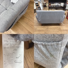 【🐤買取市場 柴田店】I360 🌈 NITORI コンパクトソファ ⭐ クリーニング済の画像