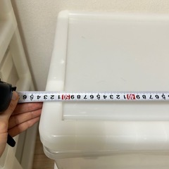 奥行き40cm  
2段衣装ケースの画像