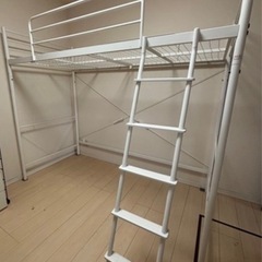 期間限定　解体済・ロフトベッド（4月5日以降は処分します）の画像
