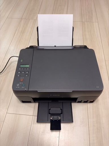 CanonプリンターG3360 使用枚数1100ページの美品