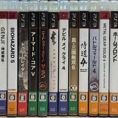 【動作品】PS3 CECH-4000Cプレステ3 本体　ソフト付き３２本の画像