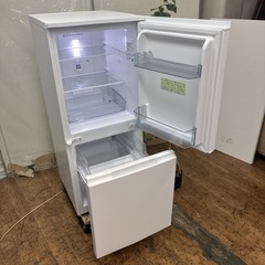 【🐤買取市場 1年保証】S735 ⭐ 2023年製の高年式！SHARP｜シャープ 2ドア冷蔵庫 (152L・両開き）SJ-D15J-W ⭐動作確認済⭐クリーニング済の画像