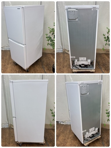 【?買取市場 1年保証】S735 ⭐ 2023年製の高年式！SHARP｜シャープ 2ドア冷蔵庫 (152L・両開き）SJ-D15J-W