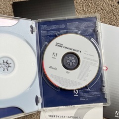 Adobe Photoshop CS4 のインストールDVD の画像