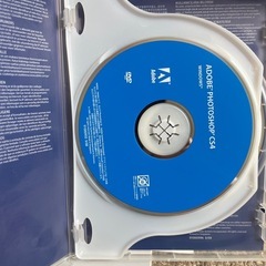 Adobe Photoshop CS4 のインストールDVD の画像