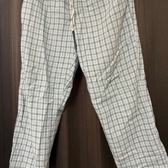 チェックパンツの画像