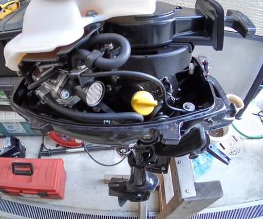 トーハツ爆速化　MFS2B　3.5馬力改　4スト　トランサムS