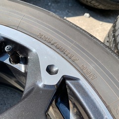 スバルXV純正ホイール付タイヤ　225/60R17の画像