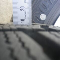 175/65R14　スタッドレスタイヤ+アルミホイール4本　の画像