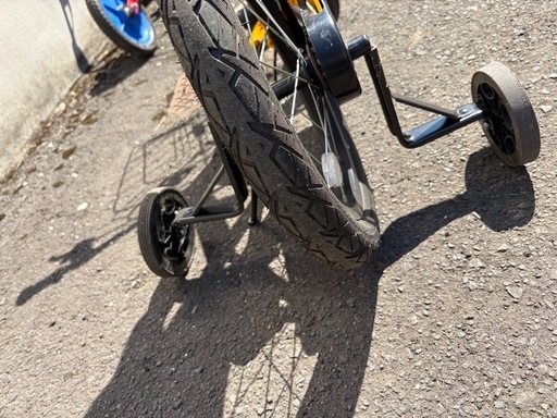 キックバイク付き、ハマー16インチキッズ自転車