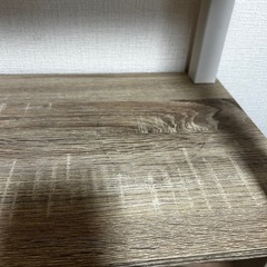 木目　カラーボックスの画像