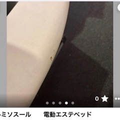 ルミソスール　電動エステベッド リクライニング可 フェイシャル/マッサージ用の画像