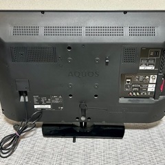 SHARP AQUOS 32型 液晶テレビ LC-32H30 2015年 リモコン付の画像