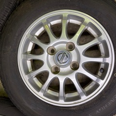 145/80R13 バリ山！夏タイヤ　アルミホイール
の画像