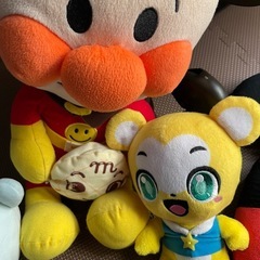 ぬいぐるみ　ミッキー ネックピロー　アンパンマン　クマーバの画像