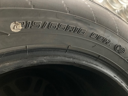 【お取引決まりました】DUNLOP 215/65R16 25年製 夏タイヤ