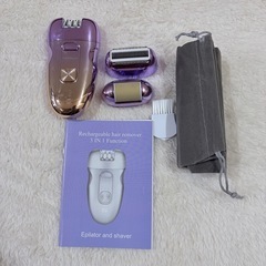 レディースシェーバー 3in1 電動シェーバー USBムダ毛処理 コンパクトの画像