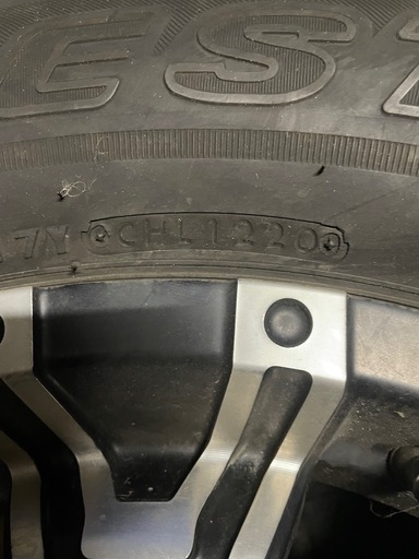 ブリヂストン 265/65R17 タイヤホイールセット パジェロで使用
