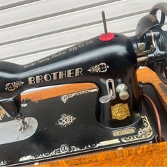  ≪BROTHER≫アンティーク　足踏みミシン　  272050000SK197の画像