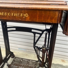  ≪BROTHER≫アンティーク　足踏みミシン　  272050000SK197の画像