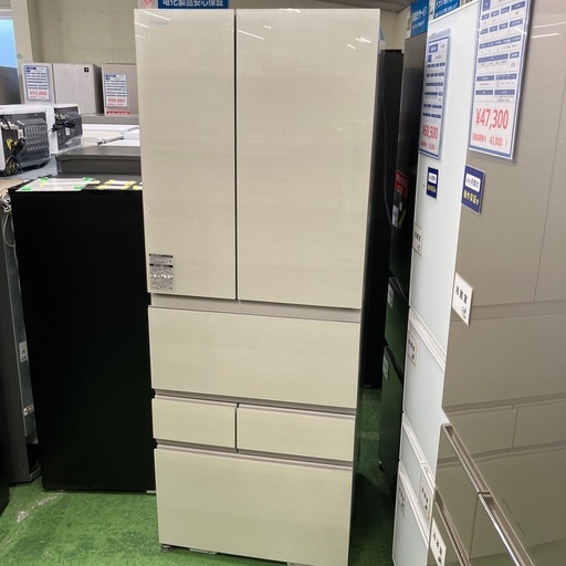 TOSHIBA 6ドア冷蔵庫 GR-W550FZ 2024年製