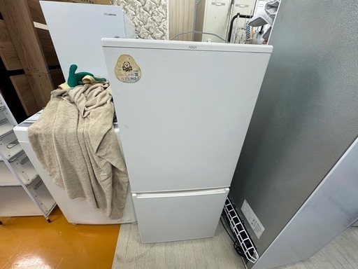 AQUA 2021年製 168L 2ドア冷蔵庫