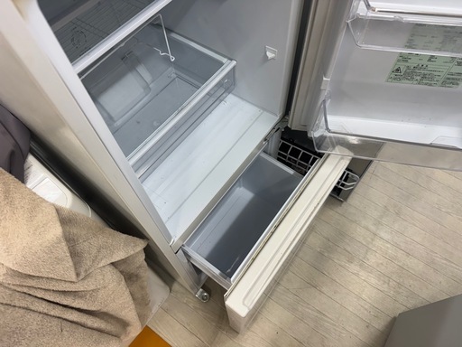 AQUA 2021年製 168L 2ドア冷蔵庫