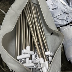 ベビーサークル（布、パイプ要組立）の画像