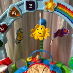 フィッシャープライス ジャンパルー ベビージム 赤ちゃん 遊具 美品の画像