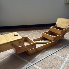 裁縫箱　
ソーイングボックスの画像