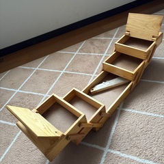 裁縫箱　
ソーイングボックスの画像