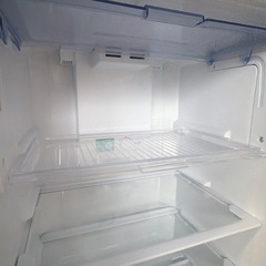 【美品】清掃済　SHARP 冷蔵庫 225L 2019年製 SJ-D23D-S 2ドア　配送可能の画像