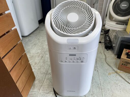 2023年製　コロナ CDSC-H8023X(W) サーキュレーター連動除湿機 8.0L ホワイト
