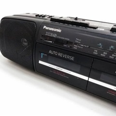 ラジカセ当時物の画像