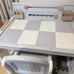キッズデスク テーブル キッズチェア セットの画像