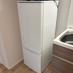 【2023年製】三菱　冷蔵庫　右開き168L MR-P17H-W の画像