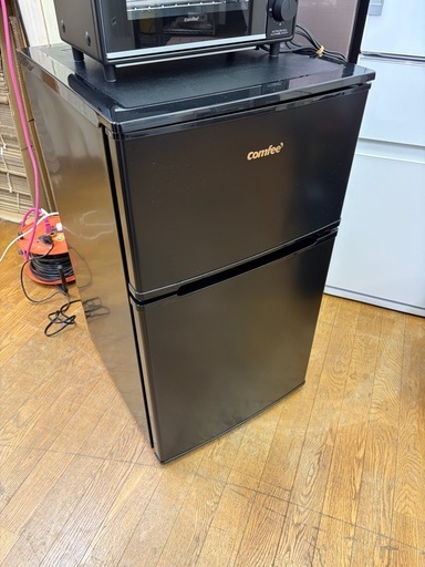 R19 コンパクト2ドア!! Comfee 2025年 90L RCT90BL(E)