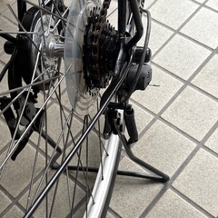 新品タイヤの前後ステンレス製籠付きお買い物仕様軽快車(27㌅)お届け出来ます。の画像