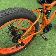 Foreknow ファットバイク　オレンジ（新潟市引き取り限定）の画像