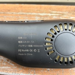 ネックファン＆ミニ扇風機の画像