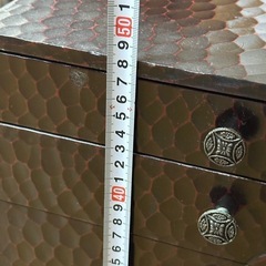 昭和レトロ整理棚の画像