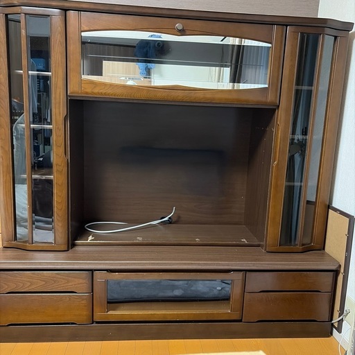 収納付きテレビボード