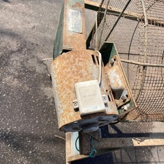 100V 土振るい機 選別機 小石 苗代 ハウス栽培　動作確認OK の画像