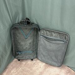 キャリーケース 2輪 出張・旅行に便利｜グレーの画像