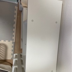 【美品】白のオープンシェルフ・飾り棚の画像