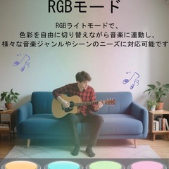 【お譲りします】リモコン付きLED シーリングライト 8畳 4000lm Alexa対応 音声操作 内蔵のBluetoothスピーカーの画像