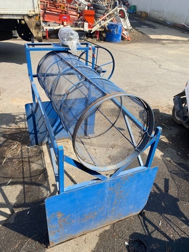 100V 土振るい機 選別機 小石 苗代 ハウス栽培　動作確認OK 