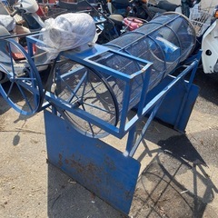 100V 土振るい機 選別機 小石 苗代 ハウス栽培　動作確認OK の画像