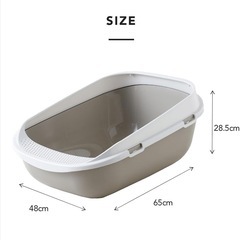 猫用トイレ　メガトレーの画像