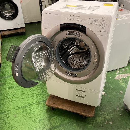 SHARP ドラム式洗濯乾燥機 ES-S7H-CL 2023年製